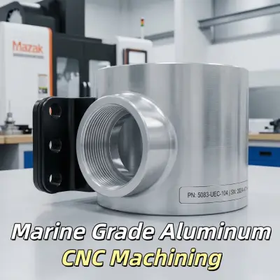 CNC-Bearbeitung von Aluminium in Marinequalität: 5083, 5086, 6061 Führung